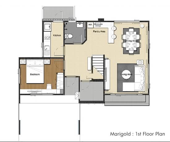 Casa Ville Sukhumvit 103 : คาซ่าวิลล์ สุขุมวิท 103 - Floor Plan