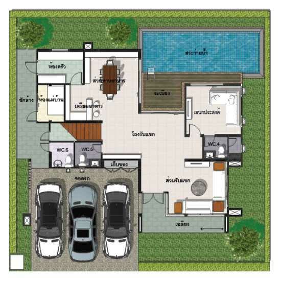 Blue Lagoon 2 Bangna-Wongwaen - Floor Plan