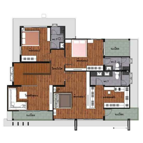 Blue Lagoon 2 Bangna-Wongwaen - Floor Plan