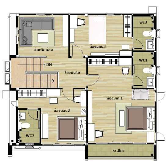 Blue Lagoon 2 Bangna-Wongwaen - Floor Plan