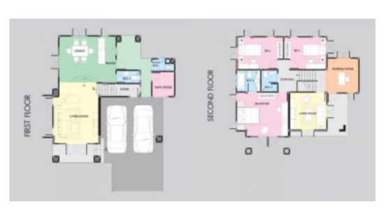 Baan Lalin In The Park Watcharapol-Paholyothin : บ้านลลิล อินเดอะพาร์ค วัชรพล-พหลโยธิน - Floor Plan