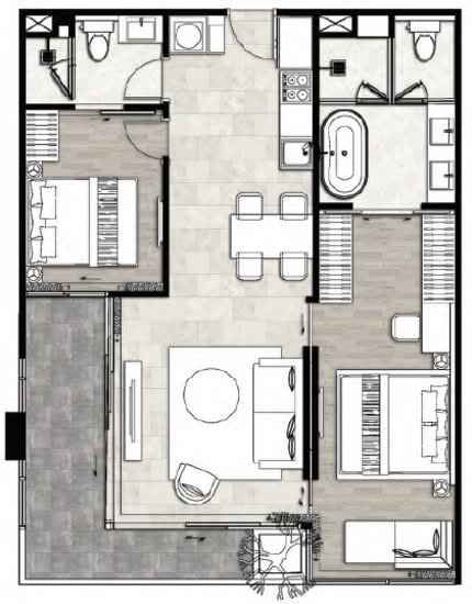Fynn Sukhumvit 31 - Floor Plan