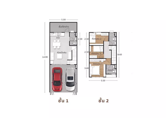 The Canal : เดอะ คาแนล - Floor Plan