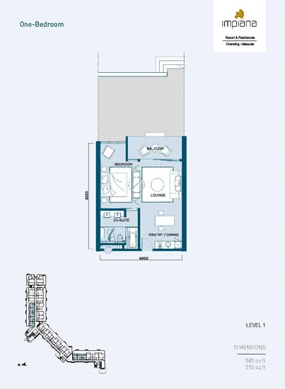 Impiana Residences Cherating - Floor Plan - iProperty.com.my