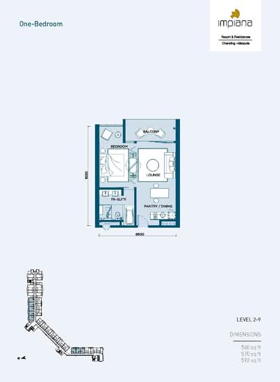 Impiana Residences Cherating - Floor Plan - iProperty.com.my