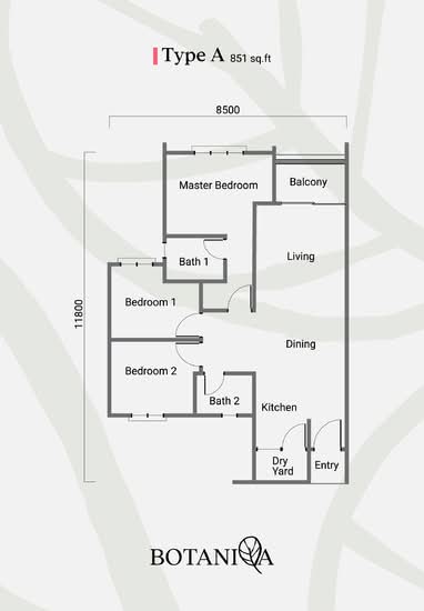 BotaniQa Residence - Floor Plan - iProperty.com.my