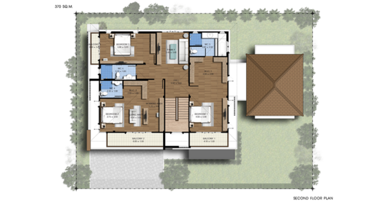 NC On Green Charm : เอ็น ซี ออนกรีน ฌาร์ม - Floor Plan