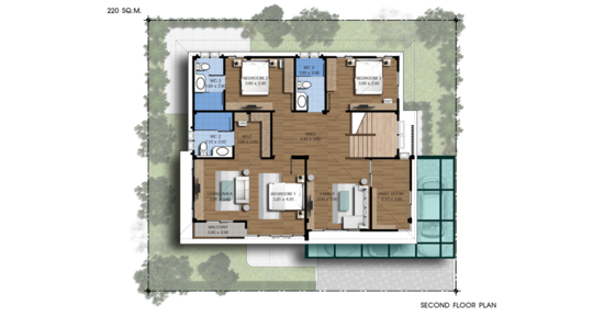 NC On Green Charm : เอ็น ซี ออนกรีน ฌาร์ม - Floor Plan