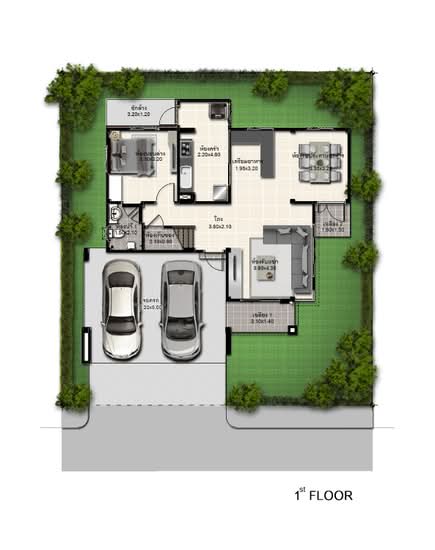 NC On Green Charm : เอ็น ซี ออนกรีน ฌาร์ม - Floor Plan