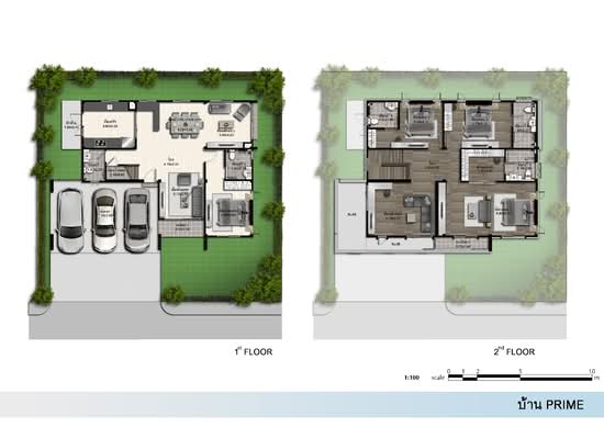 NC On Green Charm : เอ็น ซี ออนกรีน ฌาร์ม - Floor Plan