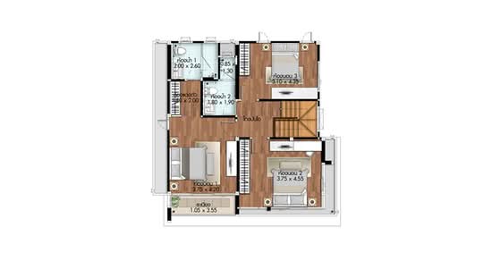 Setthasiri Krungthep Kreetha - Floor Plan