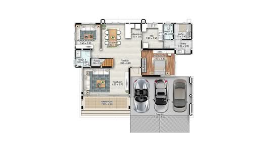 Setthasiri Krungthep Kreetha - Floor Plan