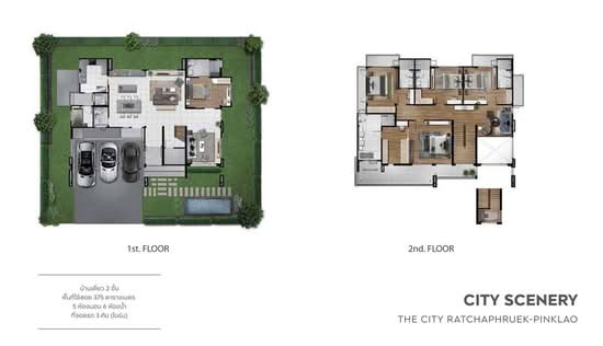 The City Ratchaphruek-Pinklao : เดอะ ซิตี้ ราชพฤกษ์-ปิ่นเกล้า - Floor Plan