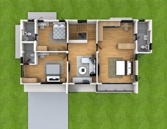 Casa Ville Ramkhamhaeng – Wongwaen 2 - Floor Plan