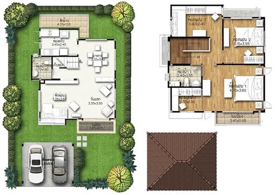 Supalai Garden Ville Bangkok-Pathumthani - Floor Plan