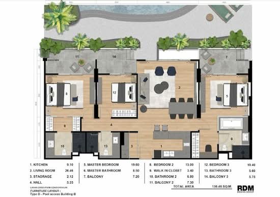 Layan Green Park - Floor Plan