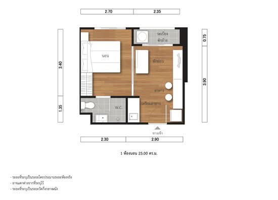 Lumpini Ville Suksawat-Rama 2 : ลุมพินี วิลล์ สุขสวัสดิ์-พระราม 2 - Floor Plan