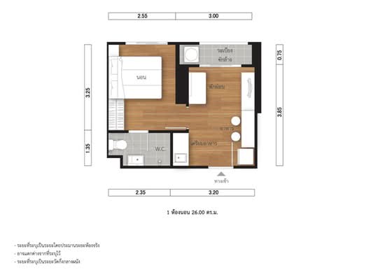 Lumpini Ville Suksawat-Rama 2 : ลุมพินี วิลล์ สุขสวัสดิ์-พระราม 2 - Floor Plan