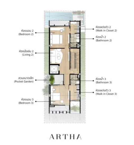 ARTHA Phahol-Ari : อาธาร์ พหลฯ – อารีย์ - Floor Plan