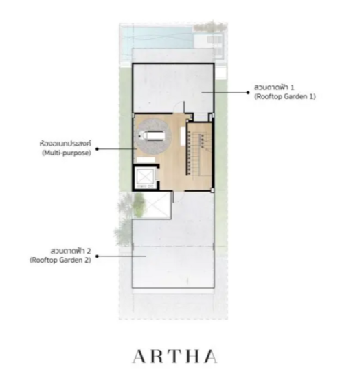 ARTHA Phahol-Ari : อาธาร์ พหลฯ – อารีย์ - Floor Plan