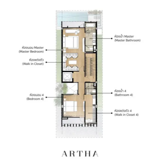 ARTHA Phahol-Ari : อาธาร์ พหลฯ – อารีย์ - Floor Plan