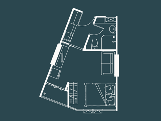 The Indeed Grand Canal - Floor Plan