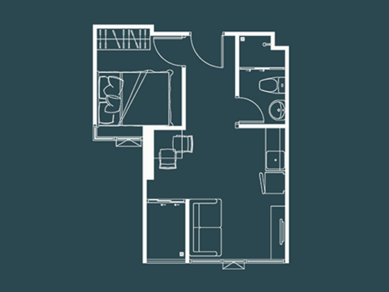 The Indeed Grand Canal - Floor Plan