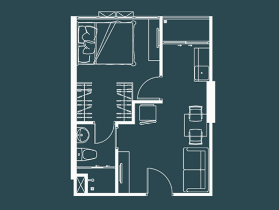 The Indeed Grand Canal - Floor Plan