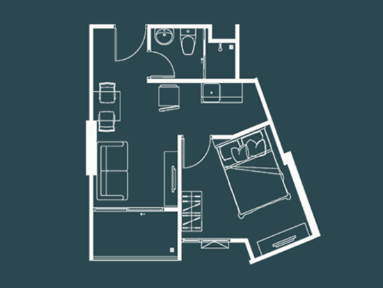 The Indeed Grand Canal - Floor Plan