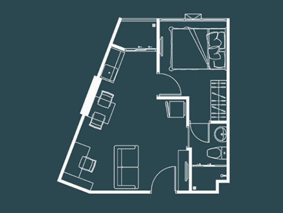 The Indeed Grand Canal - Floor Plan
