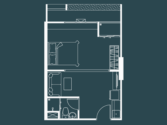 The Indeed Grand Canal - Floor Plan
