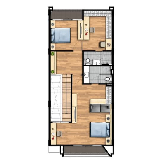 Nirvana Define Rama 9 : เนอวานา ดีฟายน์ พระราม 9 - Floor Plan
