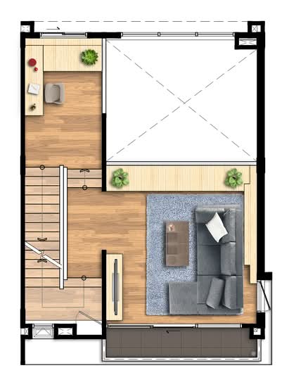 Nirvana Define Rama 9 : เนอวานา ดีฟายน์ พระราม 9 - Floor Plan
