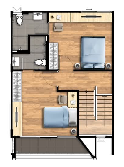 Nirvana Define Rama 9 : เนอวานา ดีฟายน์ พระราม 9 - Floor Plan