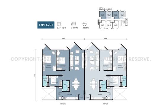 Platinum Casa Danau Residences - Floor Plan - iProperty.com.my