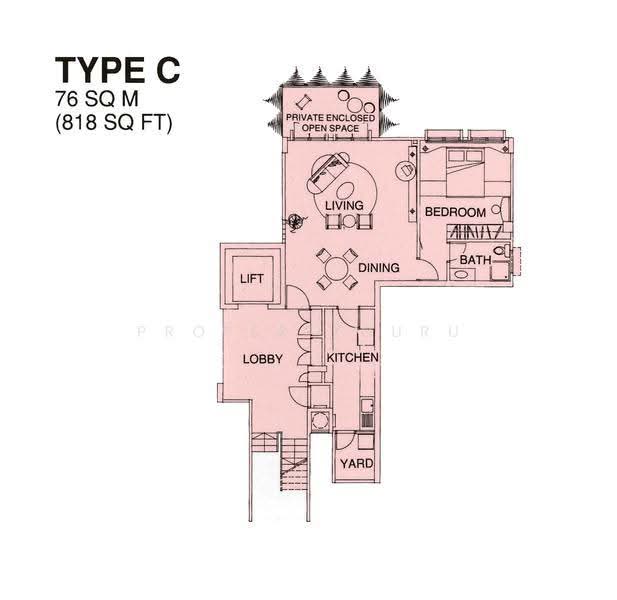 Chapel Lodge, 43B Lorong Stangee, East Coast / Marine Parade, 2 Bedrooms, 102 sqft, Condominium For Sale, by QA Agent, 500301919 - 2D - PropertyGuru.com.sg