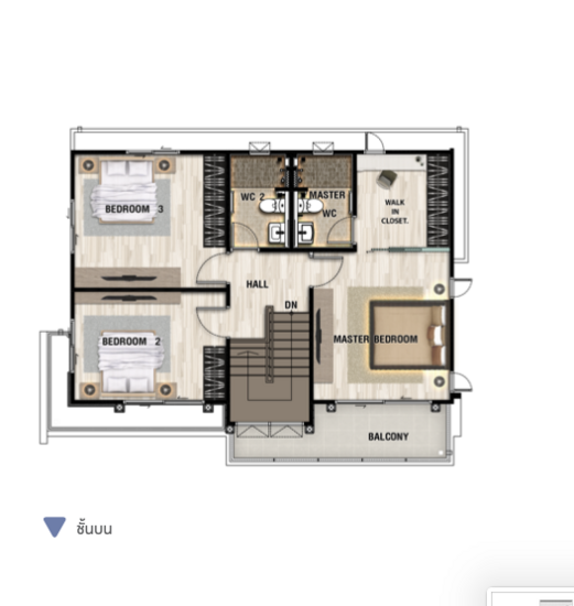 Perfect Place Rattanathibet-Saima - Floor Plan