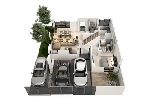 Baan Klang Muang The Edition Rama 9-Krungthep Kreetha : บ้านกลางเมือง ดิ อิดิชั่น พระราม9-กรุงเทพกรีฑา - Floor Plan