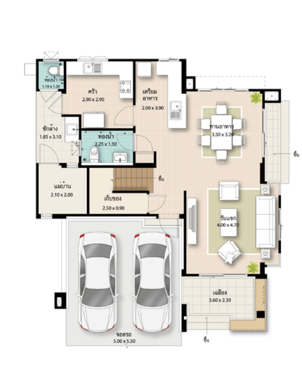 Burasiri Onnut-Bangna : บุราสิริ อ่อนนุช-บางนา - Floor Plan