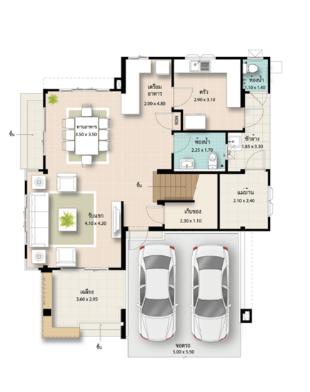 Burasiri Onnut-Bangna : บุราสิริ อ่อนนุช-บางนา - Floor Plan