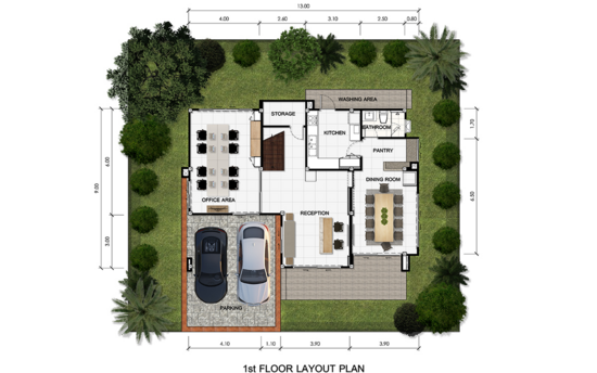 The Shelter - Floor Plan