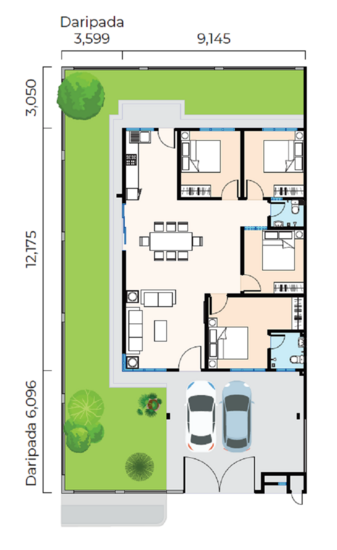 Taman Impian Teluk Nipah - Floor Plan - iProperty.com.my