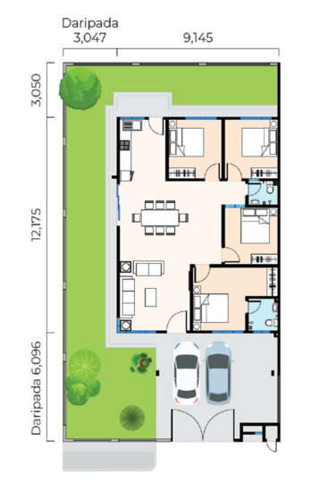 Taman Impian Teluk Nipah - Floor Plan - iProperty.com.my