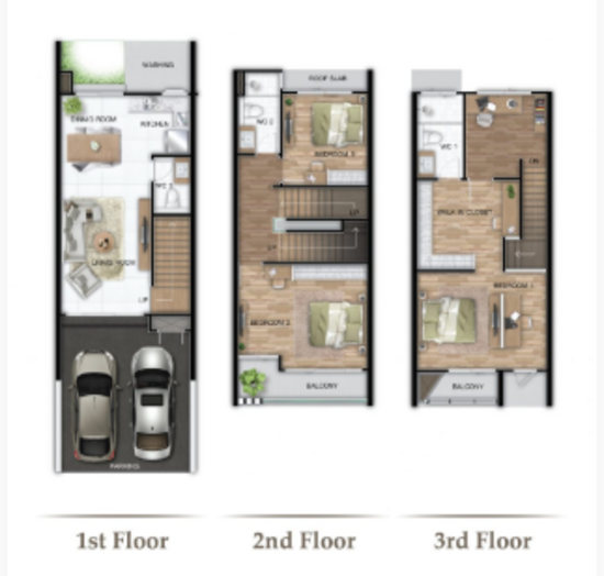 The Serene - Floor Plan