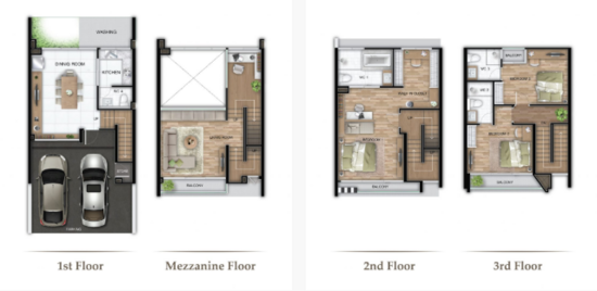 The Serene - Floor Plan