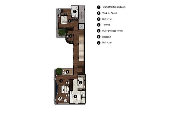 The Kepler Srinakarin-Suan Luang : เดอะ เคปเลอร์ ศรีนครินทร์-สวนหลวง - Floor Plan