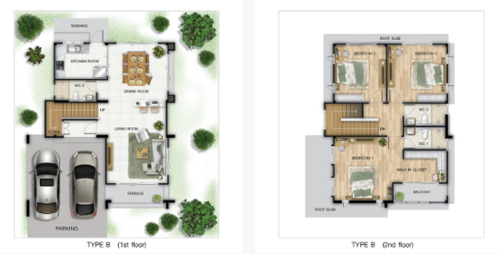 The Home Banchang - Floor Plan