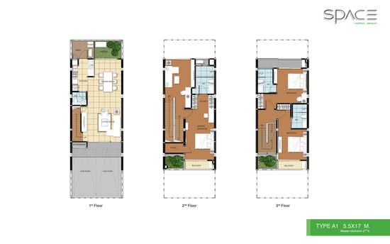 SPACE Ladprao-Mengjai : สเปซ ลาดพร้าว-เหม่งจ๋าย - Floor Plan