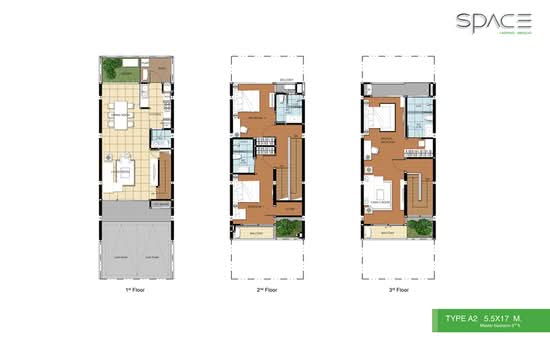 SPACE Ladprao-Mengjai : สเปซ ลาดพร้าว-เหม่งจ๋าย - Floor Plan