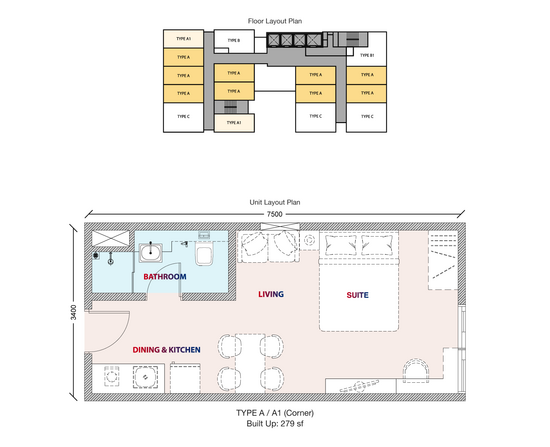 The Seagate - Floor Plan - iProperty.com.my
